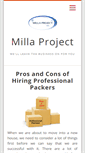 Mobile Screenshot of millaproject.org